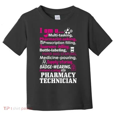 Funny Pharmacy Technician Toddler T-Shirt