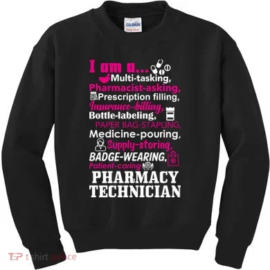 Funny Pharmacy Technician Kids Sweatshirt