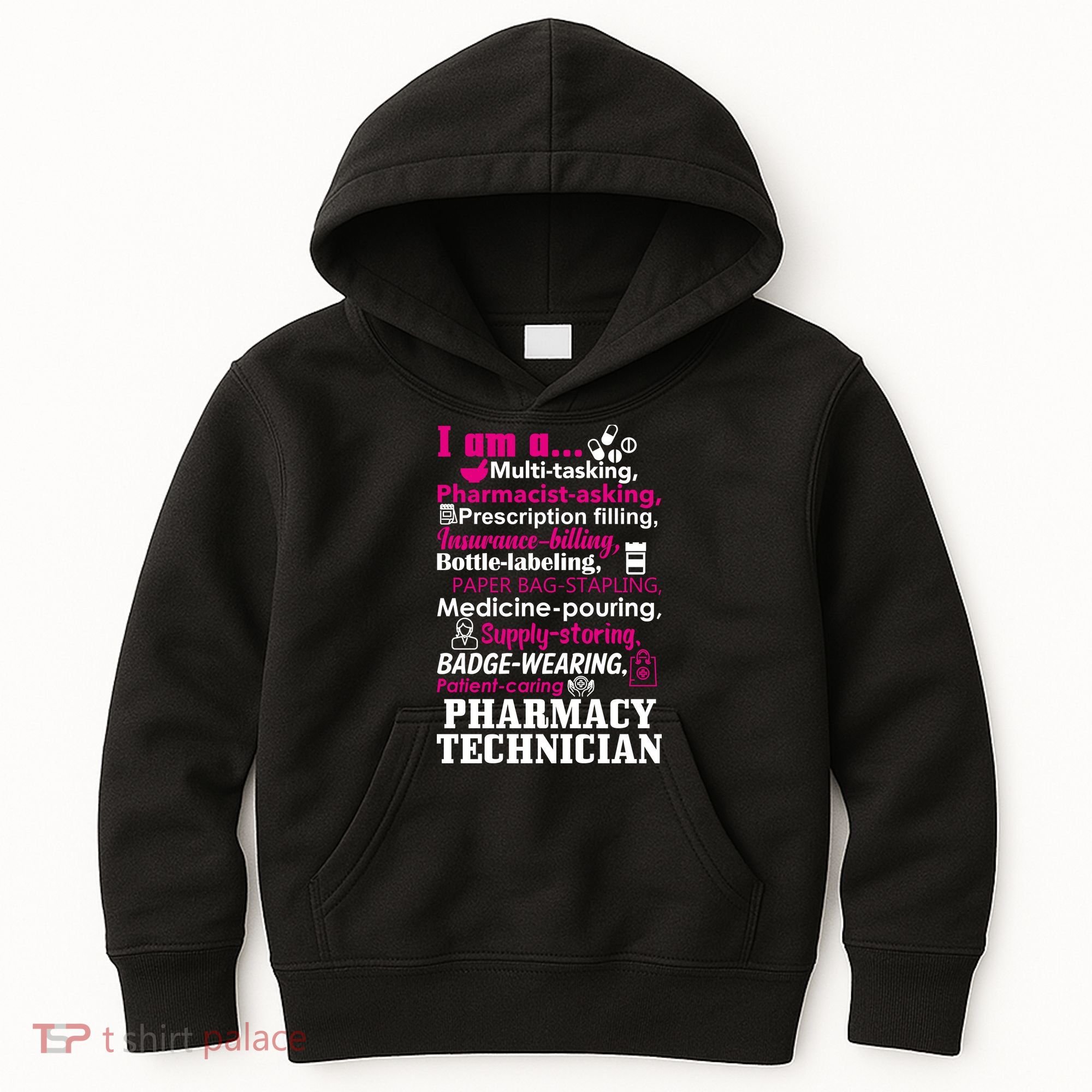 Funny Pharmacy Technician Kids Hoodie