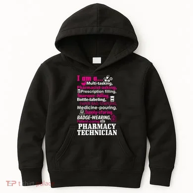 Funny Pharmacy Technician Kids Hoodie