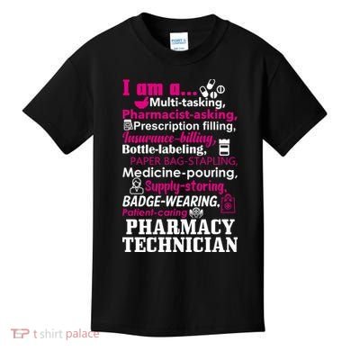 Funny Pharmacy Technician Kids T-Shirt