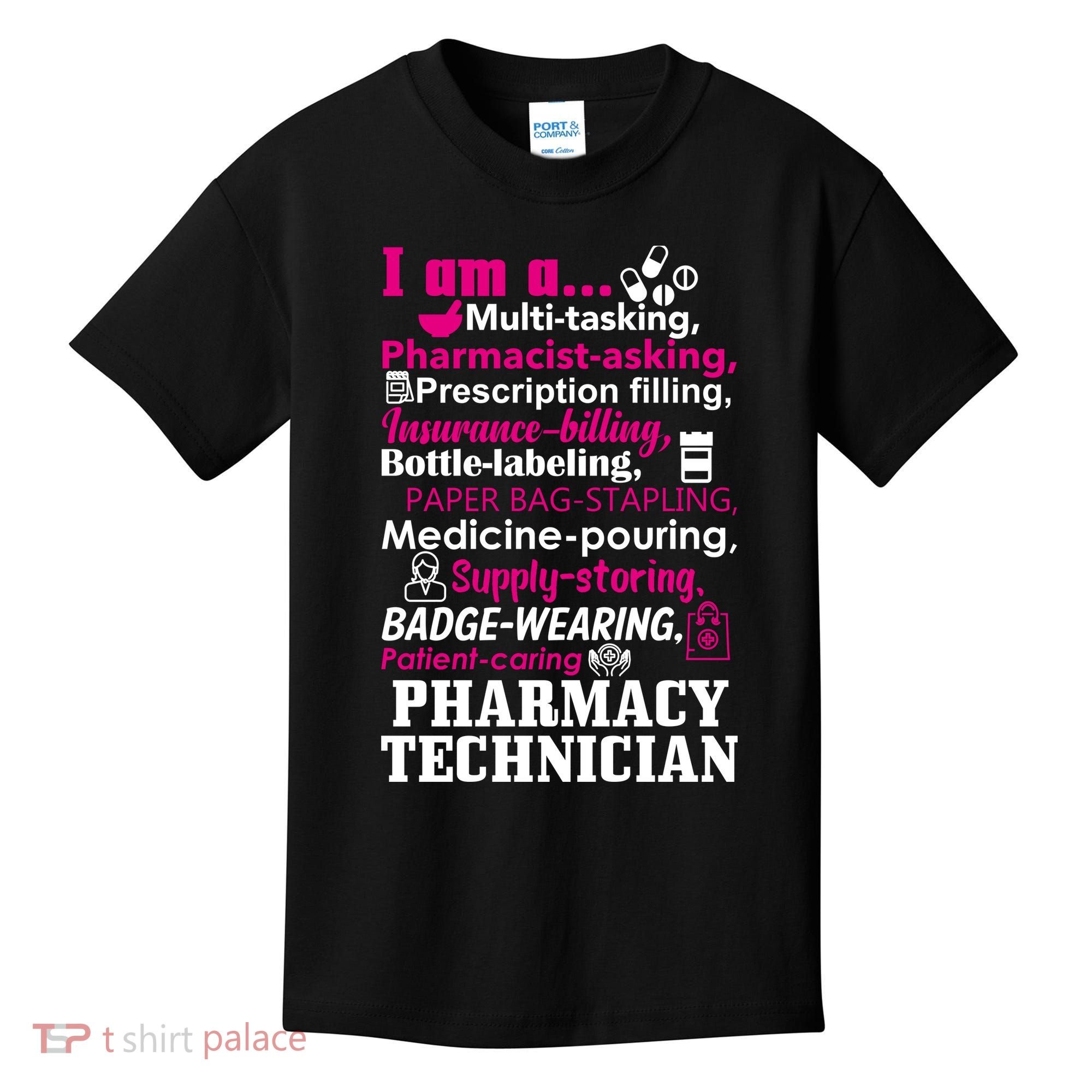Funny Pharmacy Technician Kids T-Shirt