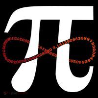 Funny Pi Infinity Numbers 3.14 Backpack thumb 2