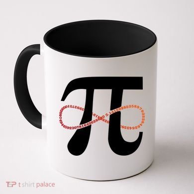 Funny Pi Infinity Numbers 3.14 Coffee Mug
