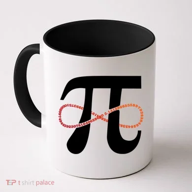 Funny Pi Infinity Numbers 3.14 Coffee Mug