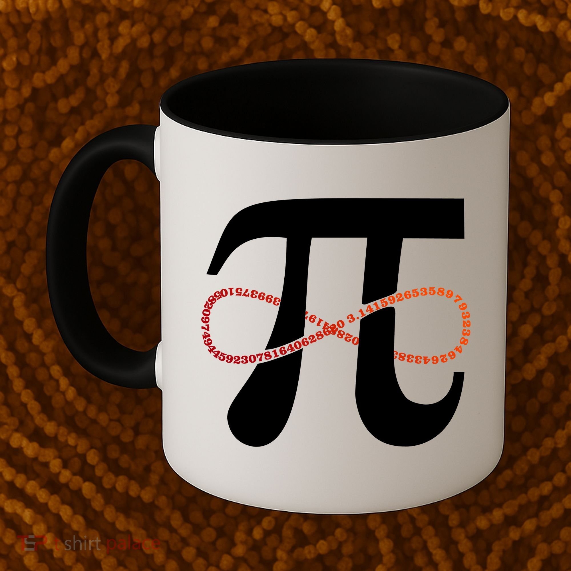 Funny Pi Infinity Numbers 3.14 Coffee Mug