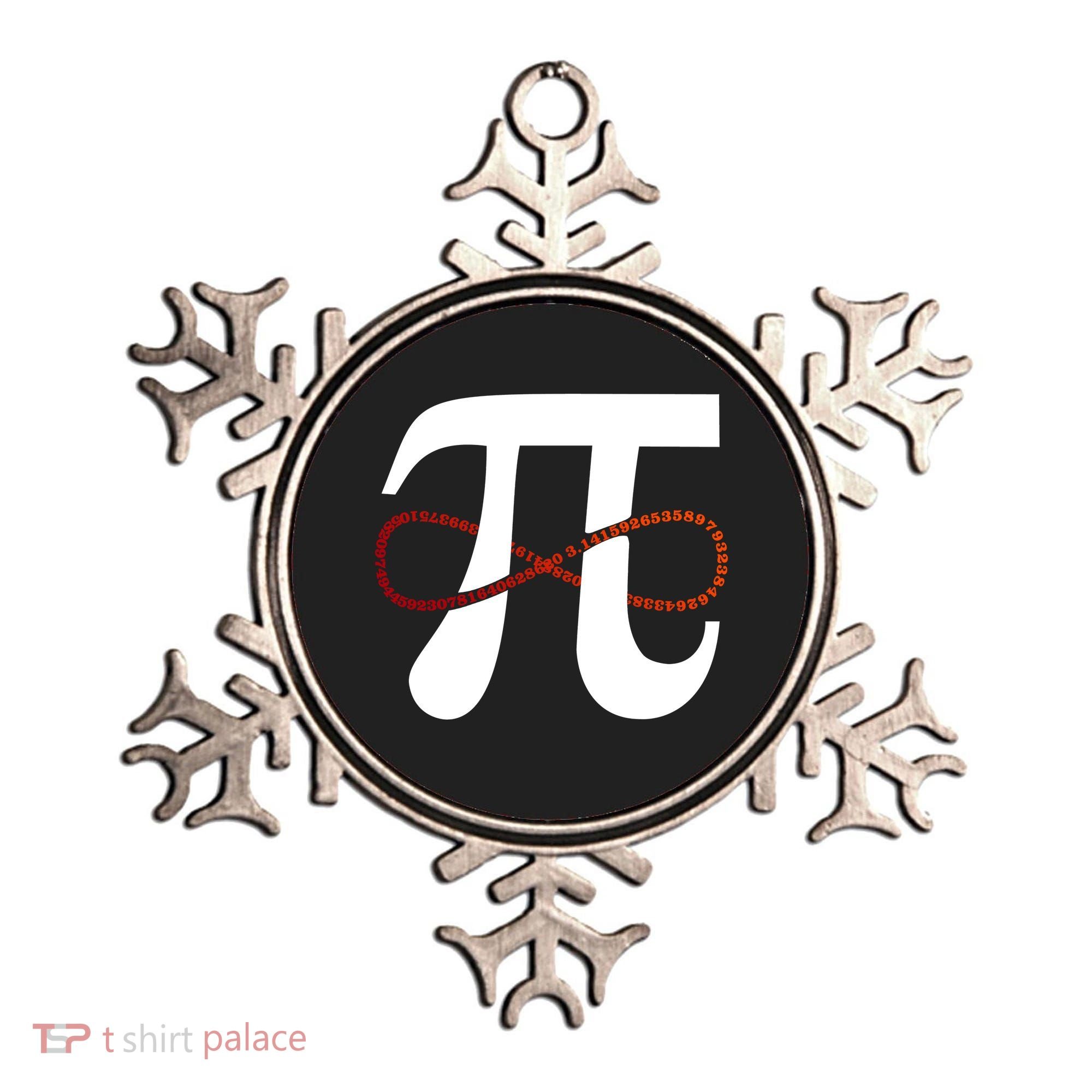 Funny Pi Infinity Numbers 3.14 Ornament