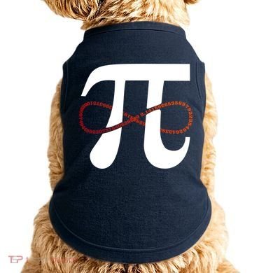 Funny Pi Infinity Numbers 3.14 Doggie Tank