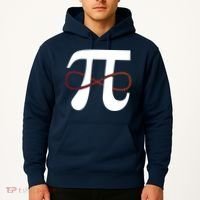 Funny Pi Infinity Numbers 3.14 Hoodie thumb 2