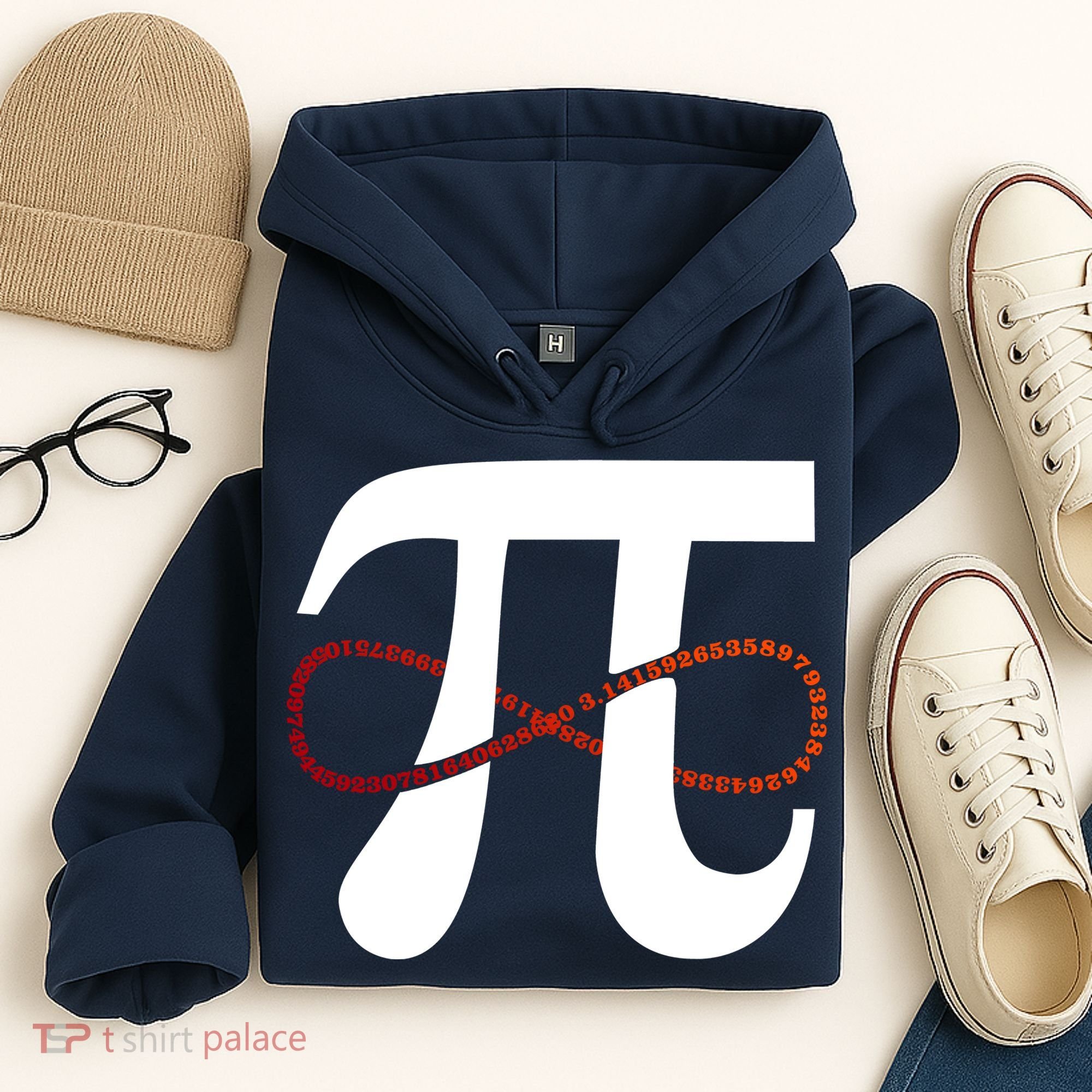 Funny Pi Infinity Numbers 3.14 Hoodie