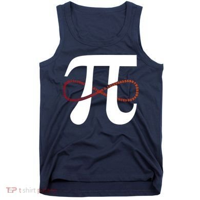 Funny Pi Infinity Numbers 3.14 Tank Top