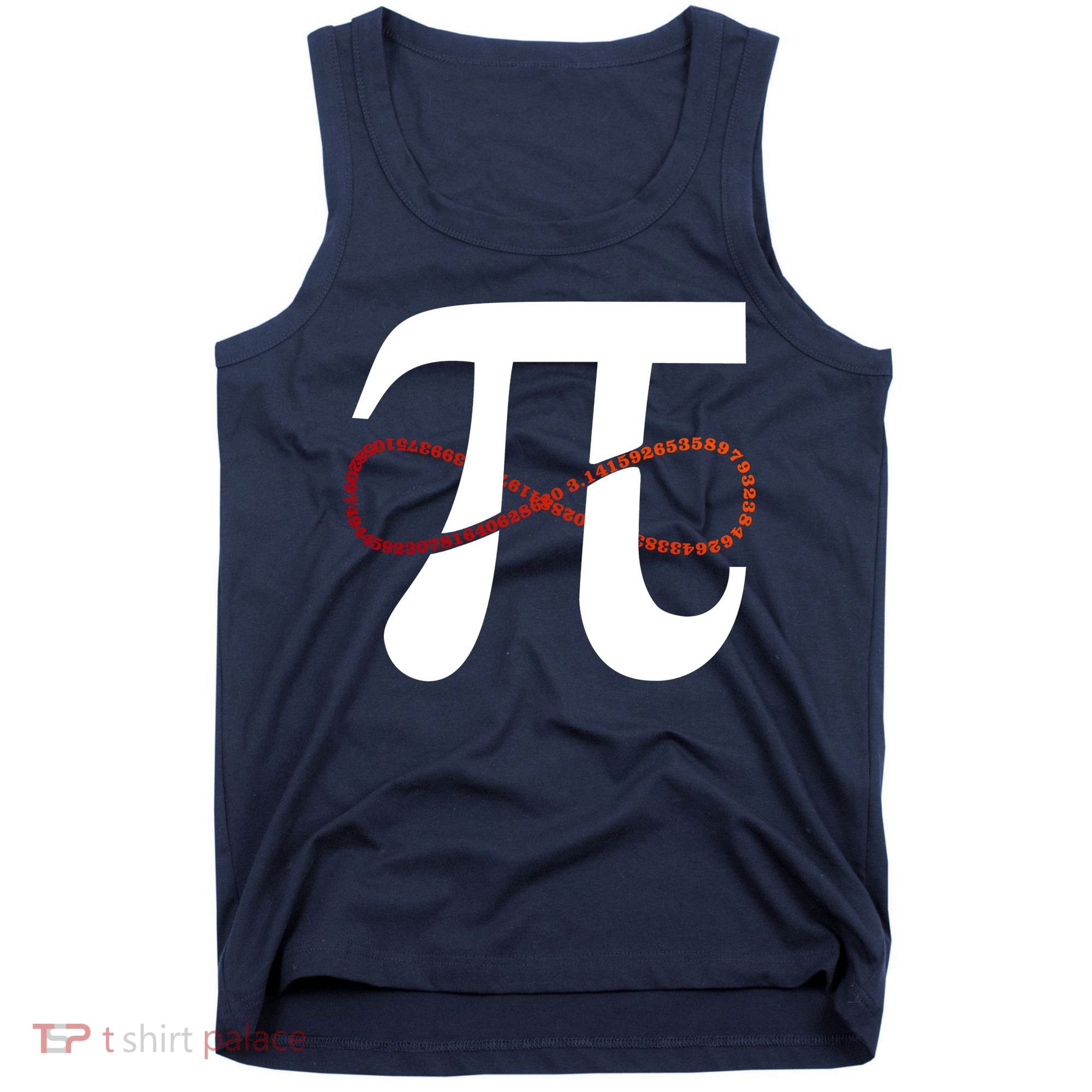 Funny Pi Infinity Numbers 3.14 Tank Top