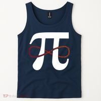Funny Pi Infinity Numbers 3.14 Tank Top thumb 2