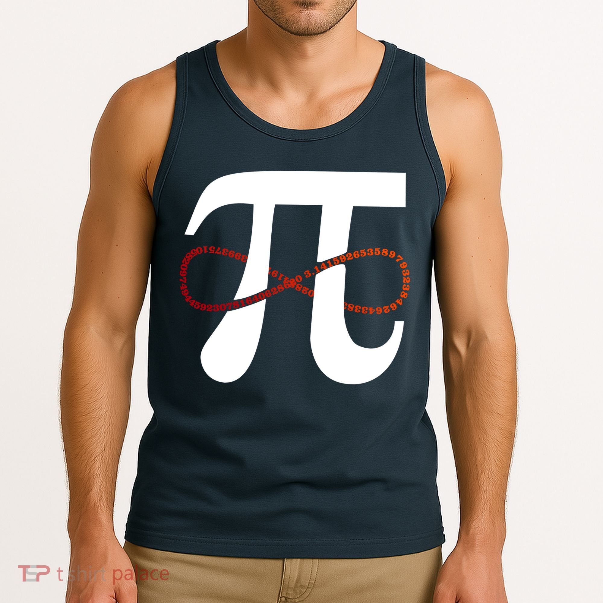Funny Pi Infinity Numbers 3.14 Tank Top