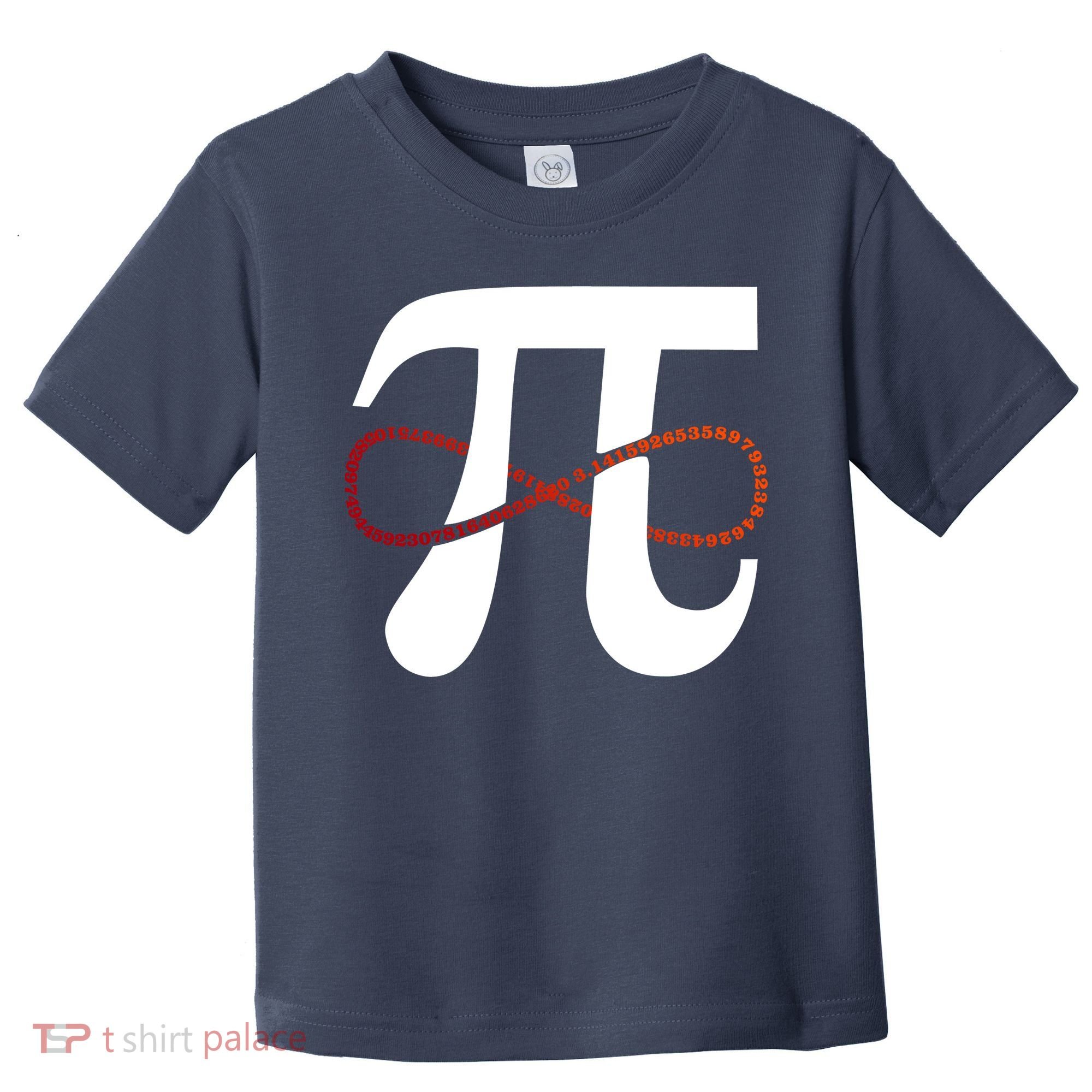 Funny Pi Infinity Numbers 3.14 Toddler T-Shirt