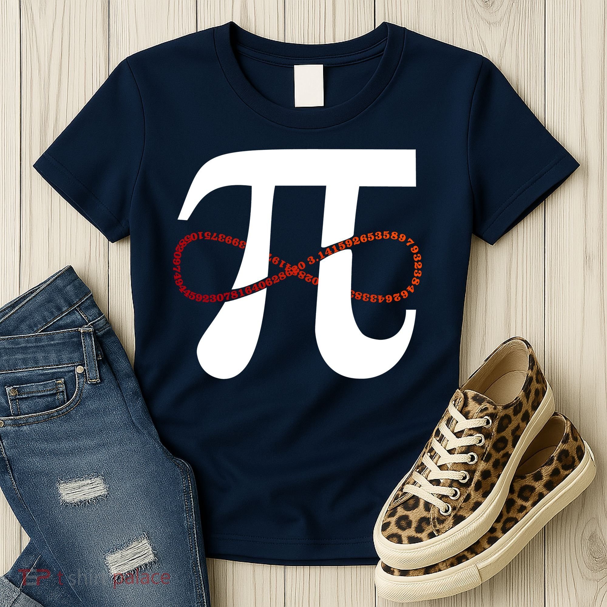 Funny Pi Infinity Numbers 3.14 Women's T-Shirt