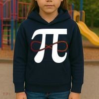 Funny Pi Infinity Numbers 3.14 Kids Hoodie thumb 3