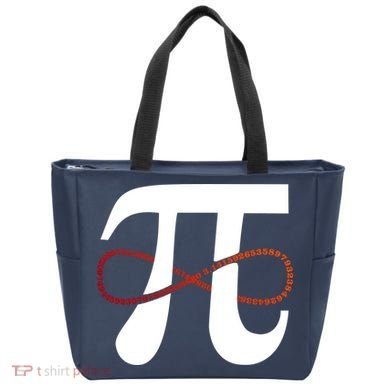 Funny Pi Infinity Numbers 3.14 Tote Bag