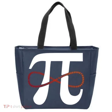 Funny Pi Infinity Numbers 3.14 Tote Bag