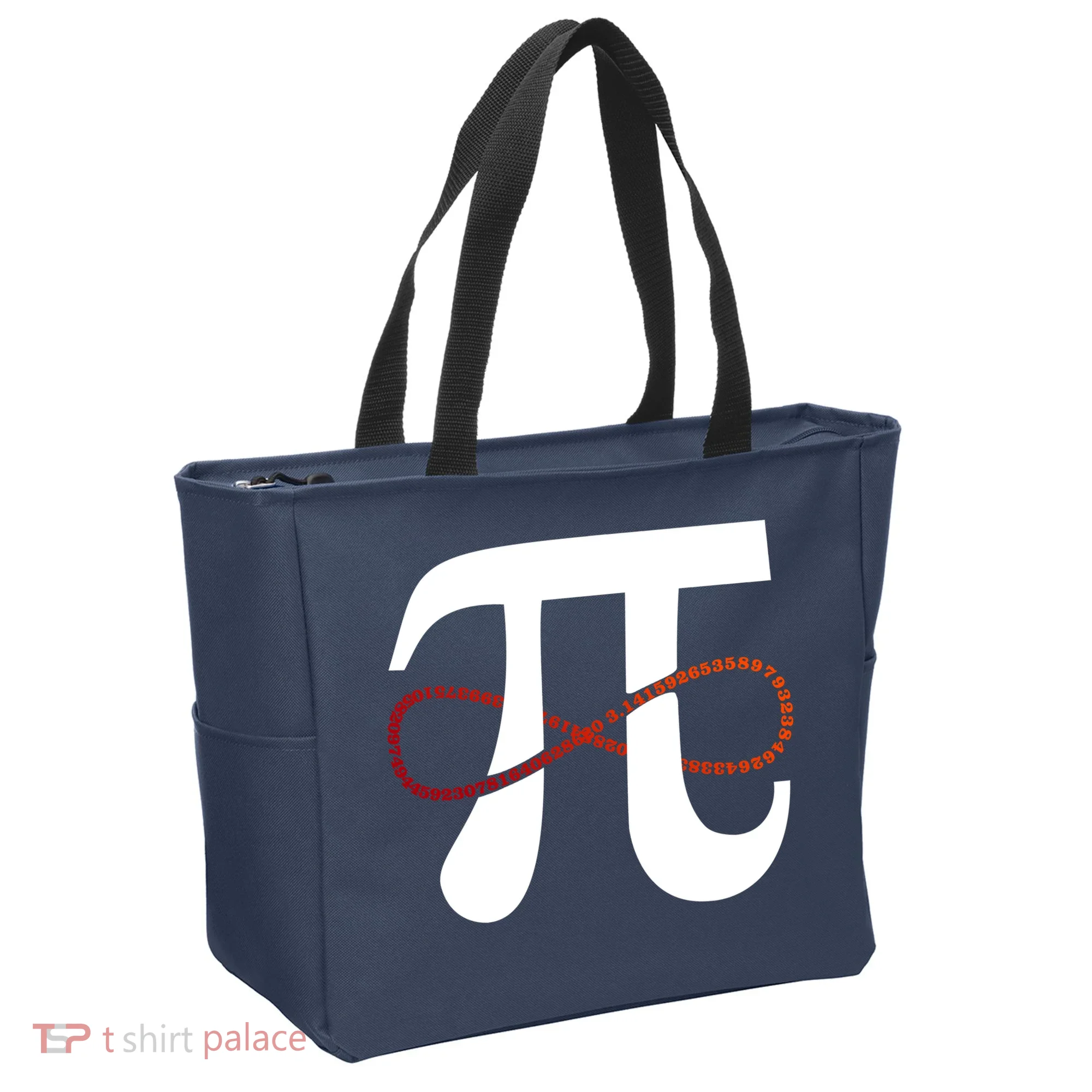 Funny Pi Infinity Numbers 3.14 Tote Bag