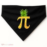 Funny PI-neapple PI 3.14 Day USA-Made Doggie Bandana thumb 0