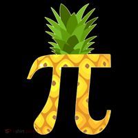 Funny PI-neapple PI 3.14 Day USA-Made Doggie Bandana thumb 2