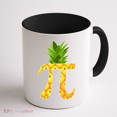 Funny PI-neapple PI 3.14 Day Coffee Mug back