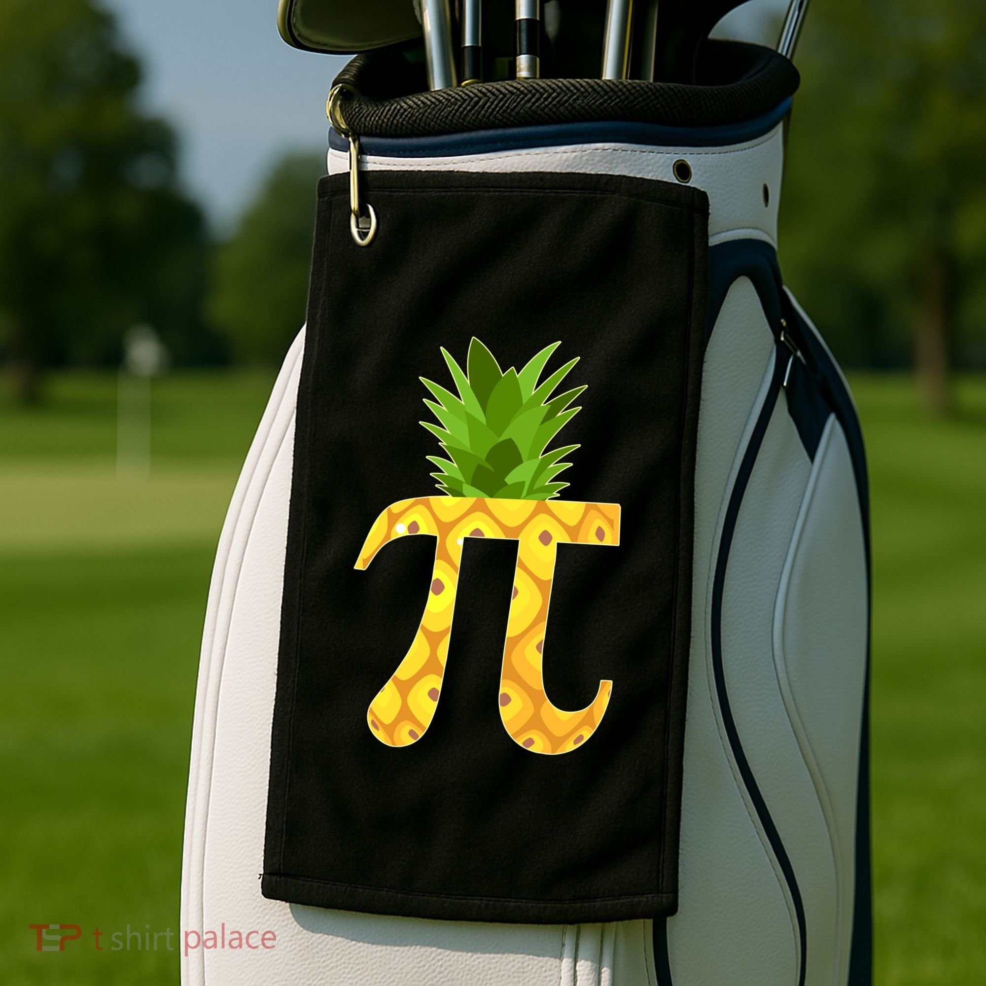 Funny PI-neapple PI 3.14 Day Golf Towel
