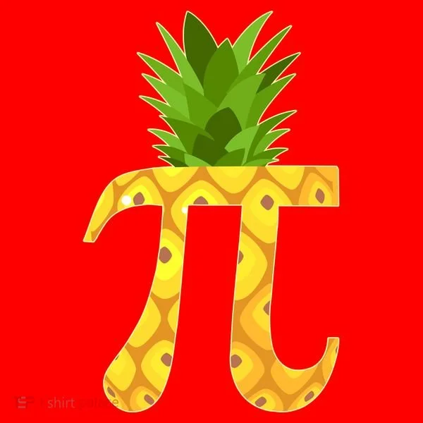 Funny PI-neapple PI 3.14 Day Santa Hat