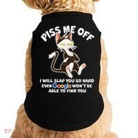 Funny Piss Me Off Cat Meme Doggie Tank thumb 0