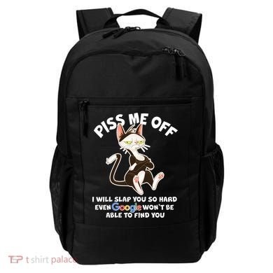 Funny Piss Me Off Cat Meme Backpack