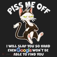 Funny Piss Me Off Cat Meme Beanie thumb 2