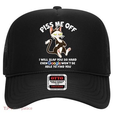 Funny Piss Me Off Cat Meme Hat