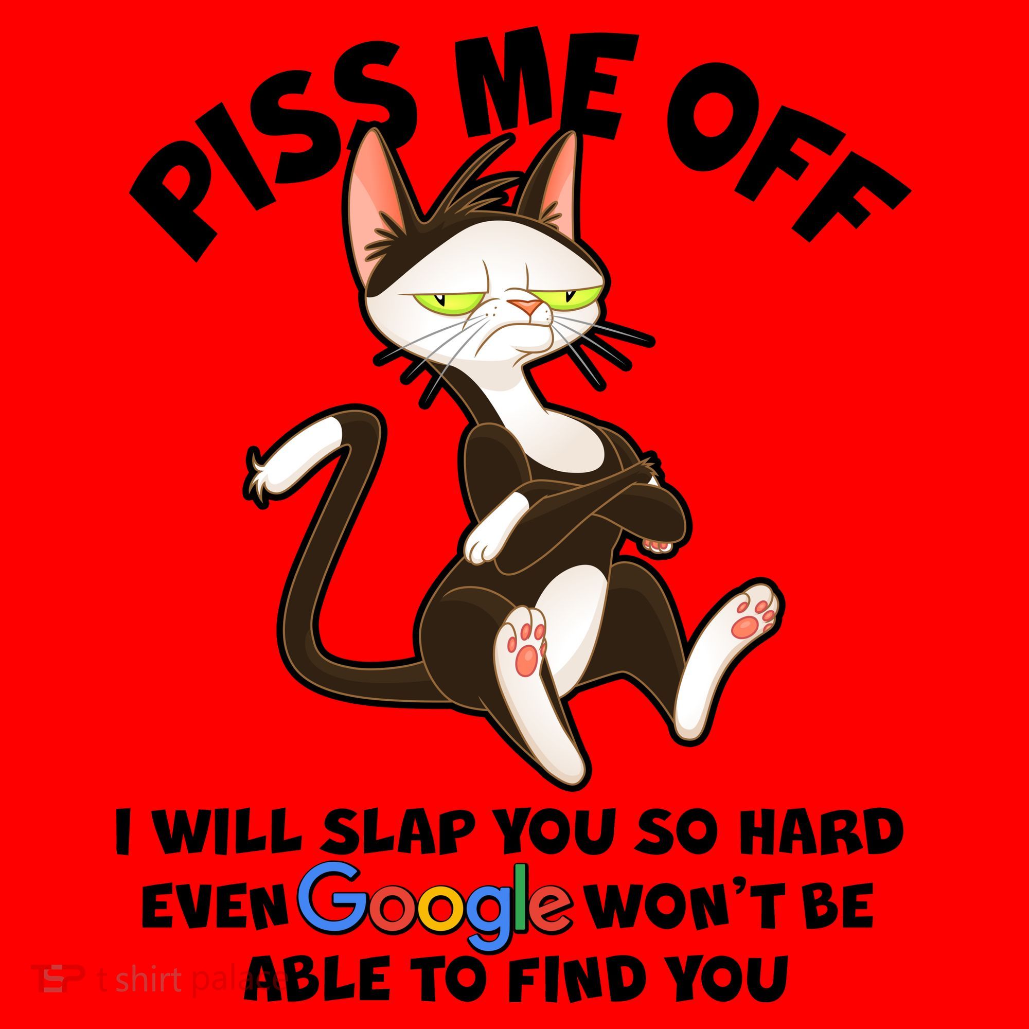 Funny Piss Me Off Cat Meme Santa Hat