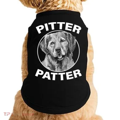 Funny Pitter-Patter Arch Doggie Tank