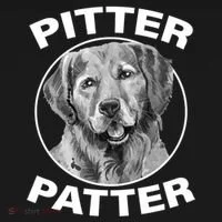 Funny Pitter-Patter Arch Doggie Tank thumb 4