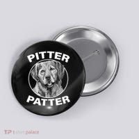 Funny Pitter-Patter Arch Button thumb 0
