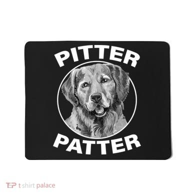 Funny Pitter-Patter Arch Mousepad