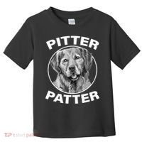 Funny Pitter-Patter Arch Toddler T-Shirt thumb 0