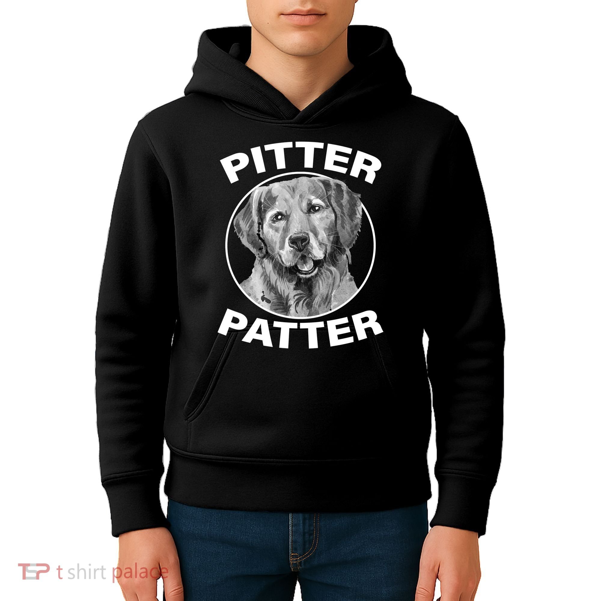 Funny Pitter-Patter Arch Kids Hoodie