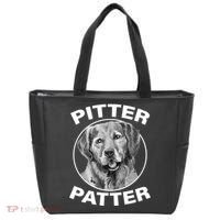 Funny Pitter-Patter Arch Tote Bag thumb 0