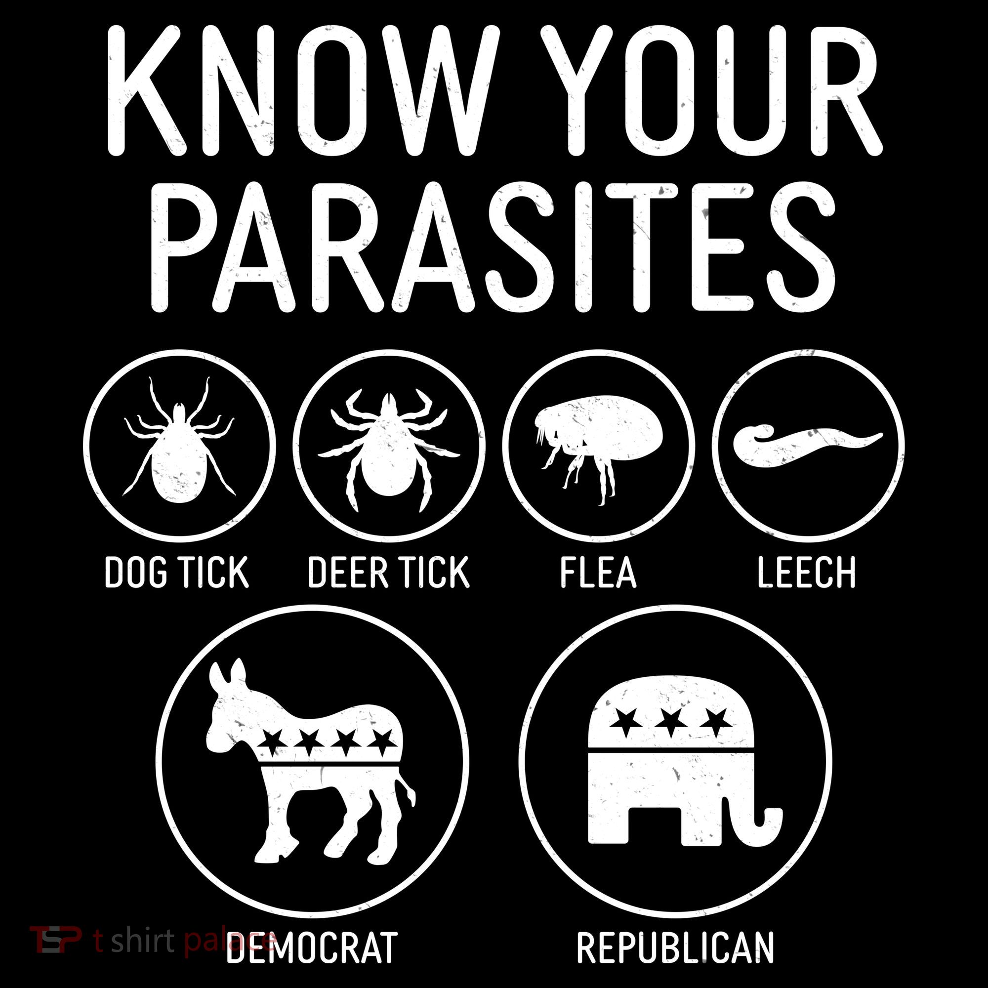 Funny Political Meme Know Your Parasites Toddler Hoodie