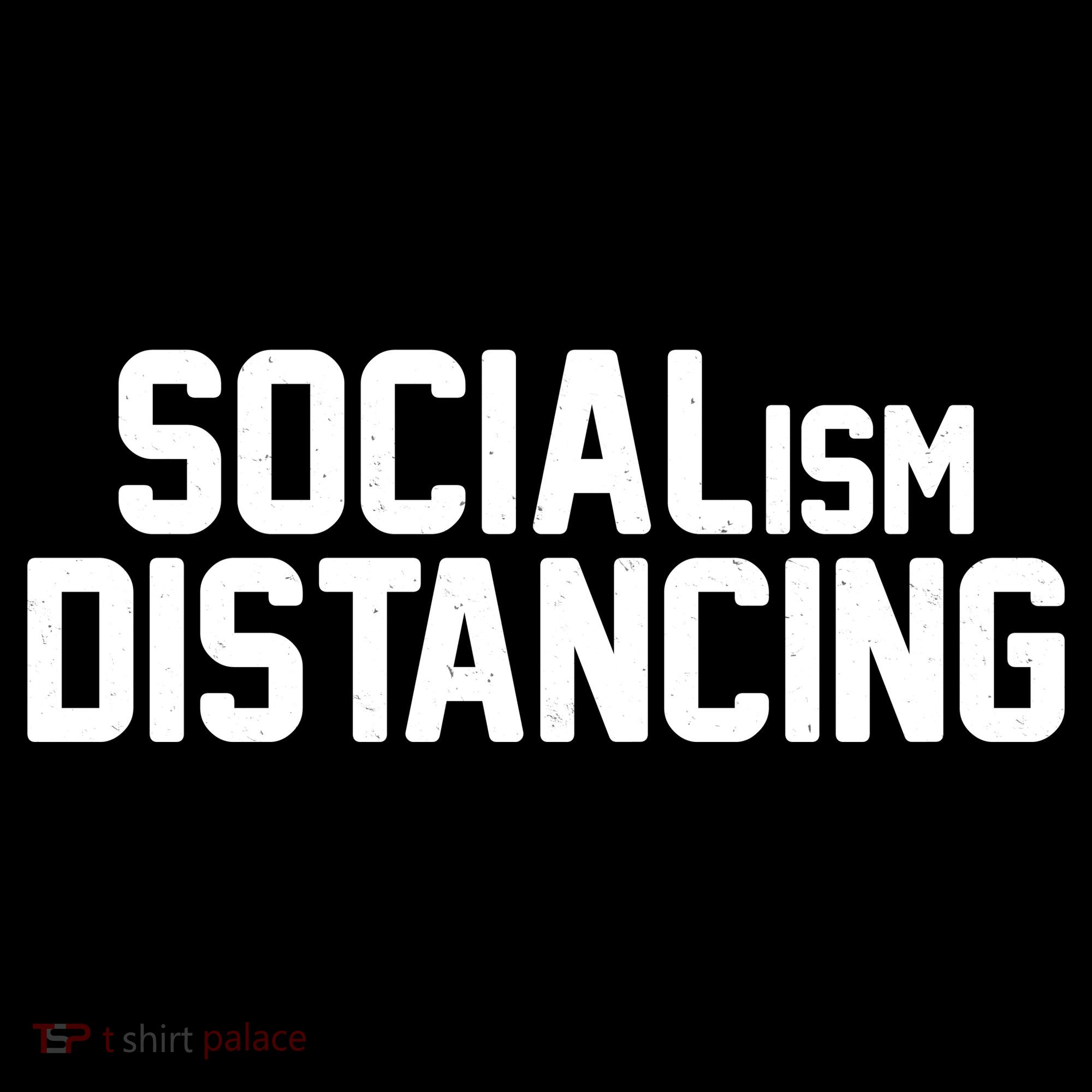 Funny Political Socialism Distancing  Bucket Hat