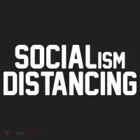 Funny Political Socialism Distancing  Hat thumb 2