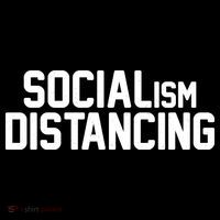 Funny Political Socialism Distancing  Visor thumb 3