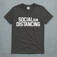 Funny Political Socialism Distancing  T-Shirt thumb 5
