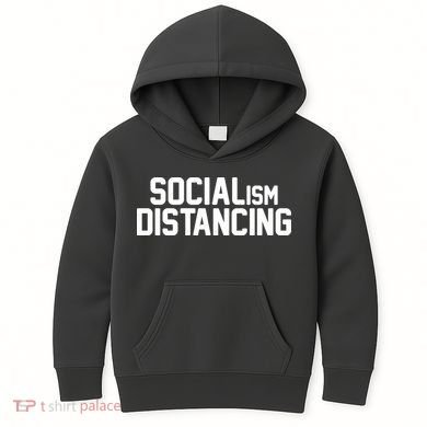 Funny Political Socialism Distancing  Kids Hoodie