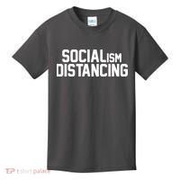 Funny Political Socialism Distancing  Kids T-Shirt thumb 0