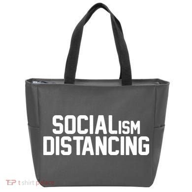 Funny Political Socialism Distancing  Tote Bag