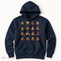 Funny Poop Emoji's Smiley Hoodie thumb 0